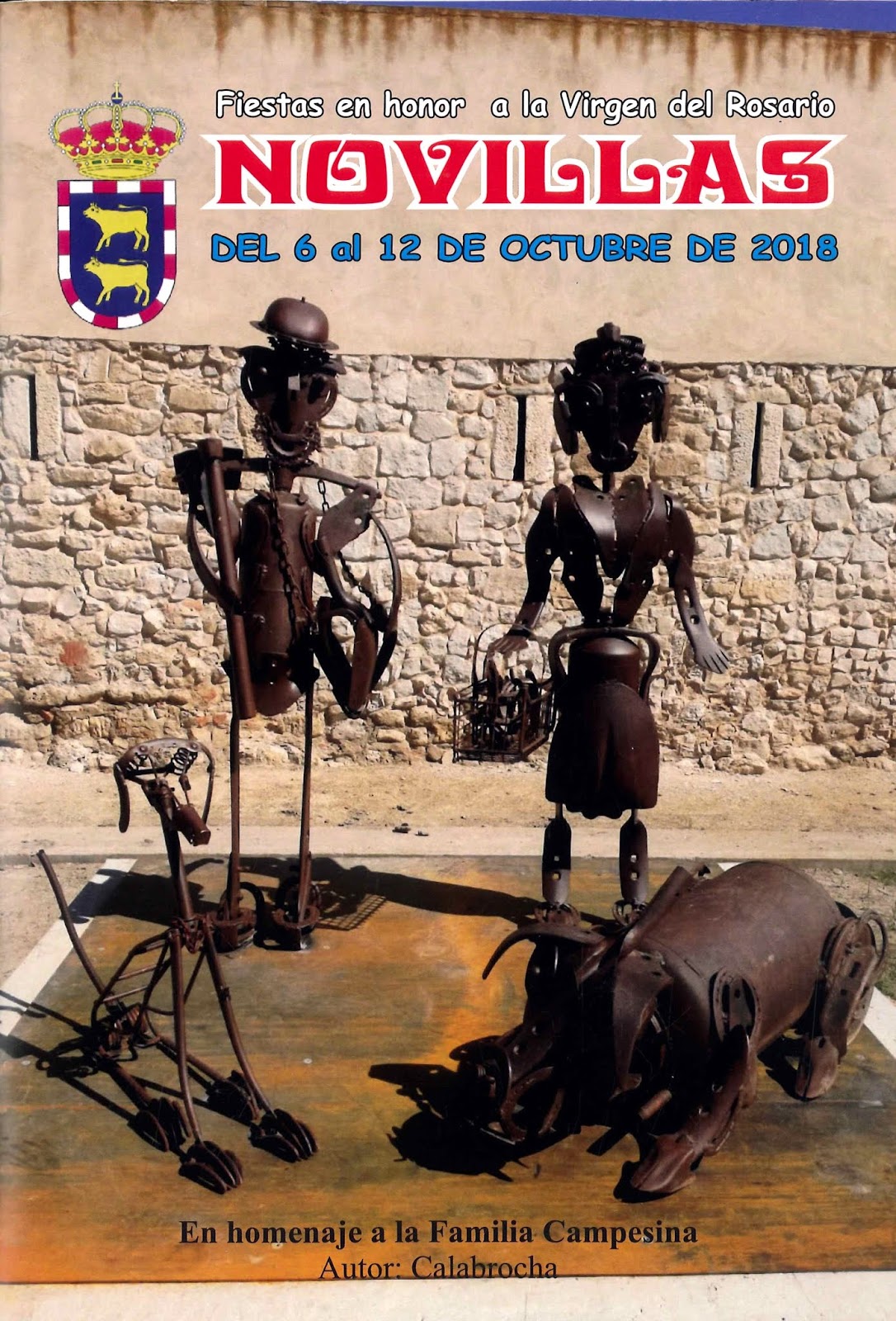Fiestas en honor a Nuestra Señora del Rosario 2018 Novillas